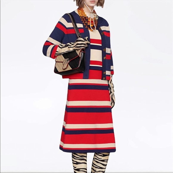 Gucci Calfskin Marmont Hard to find Quilted bag - Picture 4 of 17